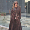 VESTIDO SPUTNIK NIGHT BLACK & COBRE