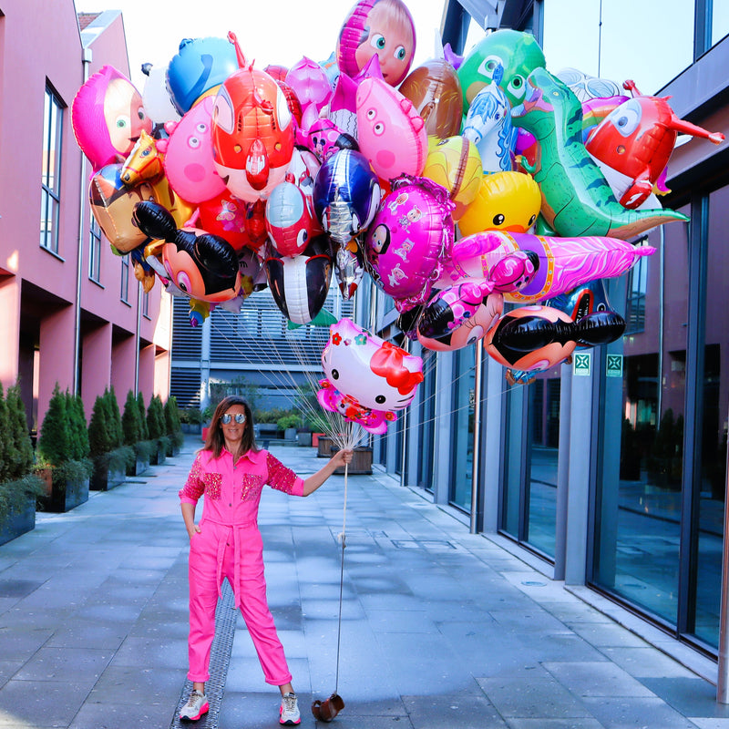 JUMPSUIT BALLONS PINK