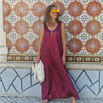 VESTIDO JEREZ MANGENTA