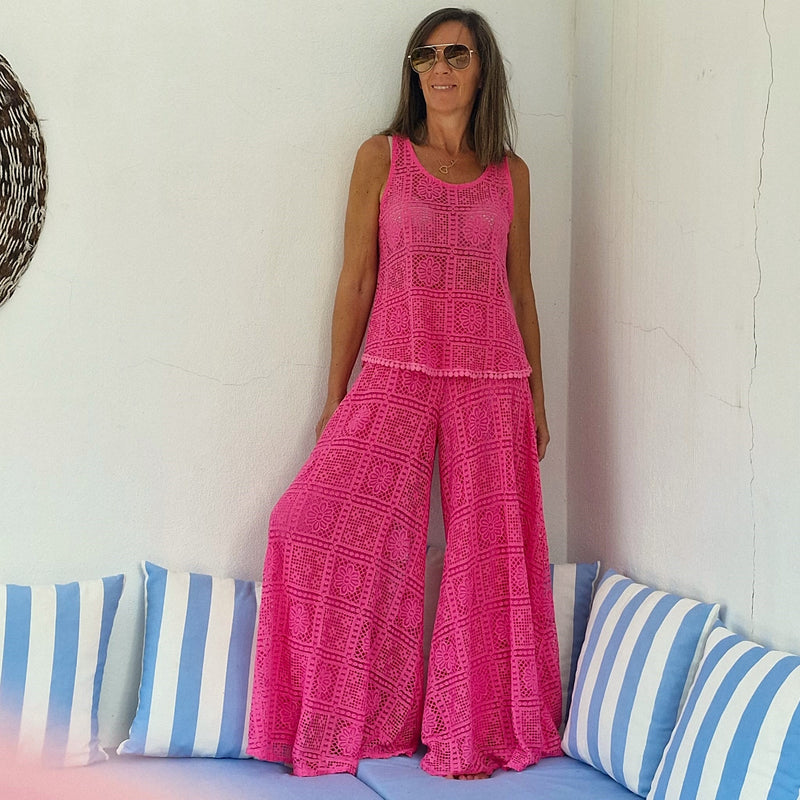 FUCHSIA CAIMANERA TOP
