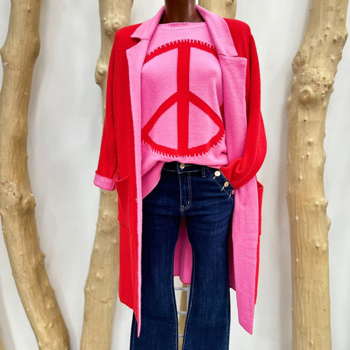 CAMISOLA PEACE PINK