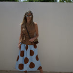 BLUSA LINK CAMEL