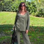 SET COMFY THE LAND KAKI