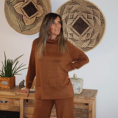 SET COMFY SERRA CAMEL