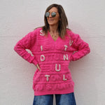 CAMISOLA PINK LETTERS